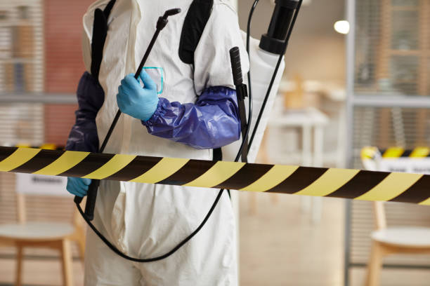 Professional Blood Cleanup technician working in Spencer, NC